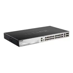 D-Link DGS 3130-30TS - Commutateur - L3 Lite - Géré - 24 x 10 - 100 - 1000 + 2 x 10 Gigabit Etherne... (DGS-3130-30TS/E)_2